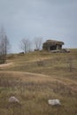 Military fortification of the First and Second World War Royalty Free Stock Photo