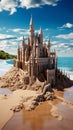Coastal escape Sandcastle by the sea embodies the essence of holiday leisure