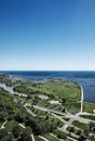 Coastal green park in Milwaukee