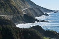 Coastal Highway, Big Sur, California Royalty Free Stock Photo