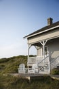 Coastal house on Bald Head Island.