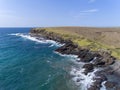 The coastal inlet at Kiama on the New South Wales south coast in Australia Royalty Free Stock Photo