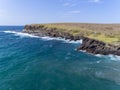 The coastal inlet at Kiama on the New South Wales south coast in Australia Royalty Free Stock Photo