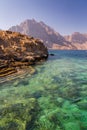 Coastal Khasab Scenery in Oman Royalty Free Stock Photo