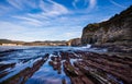 Playa de Muriola beach, Basque Country Royalty Free Stock Photo