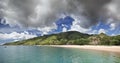 Panoramic coastal landscape, Komodo island - Indonesia