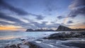Coastal Landscape from Lofoten islands