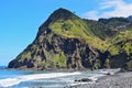 Coastal landscape in Madeira in the sprigtime