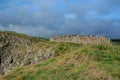Coastal Landscape, near Eyemouth,Northumberland and Scottish Borders Royalty Free Stock Photo