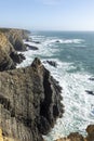 Coastal landscape at Sao Teotonio in the Algarve region