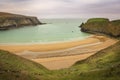 Landscape. Silver strand. Malin Beg. county Donegal. Ireland