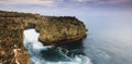 Coastal landscape at Water Blow, Bali