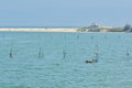 Coastal line landscape near Tuy Hoa, Royalty Free Stock Photo