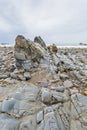 Coastal location around duckpool in cornwall england uk. Royalty Free Stock Photo