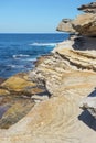 Coastal path from Coogee to Maroubra, Sydney, Australia Royalty Free Stock Photo