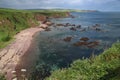 Coastal path from Eyemouth to St Abbs Royalty Free Stock Photo