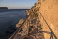 Coastal Path in Javea in Spain Royalty Free Stock Photo