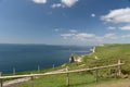 Coastal path near Lulworth Cove Royalty Free Stock Photo