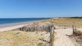 Coastal path of Pen-Bron naturist beach