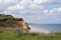 Coastal path at Sheringham Royalty Free Stock Photo