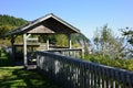 Coastal Scenic Picnic Area on the Bay of Fundy Coast, New Brunswick, Canada