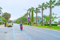 The coastal promenade of Alanya Royalty Free Stock Photo