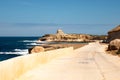 Coastal road on Gozo island, Malta Royalty Free Stock Photo