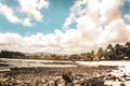 Coastal Road, St. Felix, Mauritius ,Shanti Maurice resort area cloud sea beach beautiful place 5 Royalty Free Stock Photo