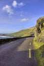 The coastal road to the dingle in ireland.