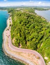 Coastal road to Nang Phaya Hill