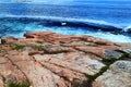 Coastal Rock Ocean Wave Maine