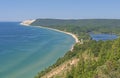 Coastal Sand Dune Vista in the Summer