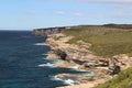 Coastal Sandstone Cliffs Royal National Park Sydney