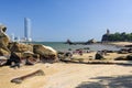 The coastal scenery of Gulangyu Island