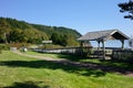 Coastal Scenic Picnic Area on the Bay of Fundy Coast, New Brunswick