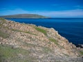 Coastal serpentine rock at the Keen of Hamar Nature Reserve near Baltasound on the island of Unst in Shetland, UK