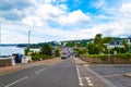 Coastal street Torquay town United Kingdom