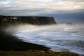 Coastal strip at Vik, Iceland