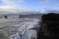 Coastal strip at Vik, Iceland