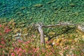 Coastal summer landscape - view of the coastal waters of the Mediterranean Sea on the Lycian Way