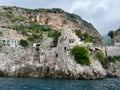 Coastal Symphony: The Mesmerizing Amalfi Coast View from the Mediterranean Sea\