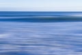 Coastal tones and shapes in motion blur