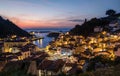 Coastal town of cudillero - Asturias Spain Royalty Free Stock Photo
