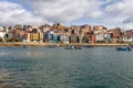 Coastal town of A Guarda in Galicia - .Pueblo costero de A Guarda en Galici Royalty Free Stock Photo