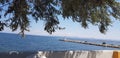 A coastal town, harbor and landscape in Ãâ¡anakkale, Turkey, still in original condition