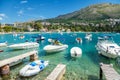 Coastal town Mliny located close to Dubrovnik, Croatia Royalty Free Stock Photo