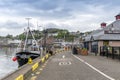 Coastal town Oban Scotland