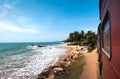 Coastal train in Sri Lanka