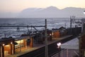 Coastal Train Station in Cape Town