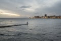 Urban Coastal Scene, Montevideo, Uruguay